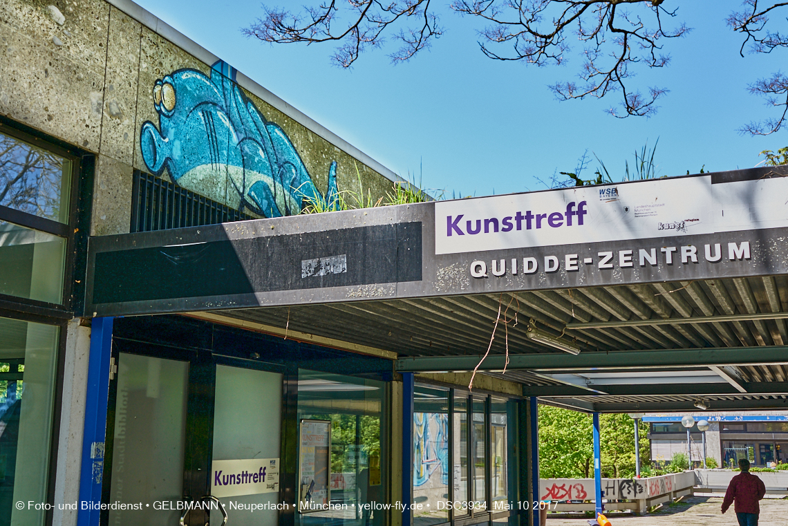 21.03.2017 - Abrissbaustelle Quiddezentrum in Neuperlach